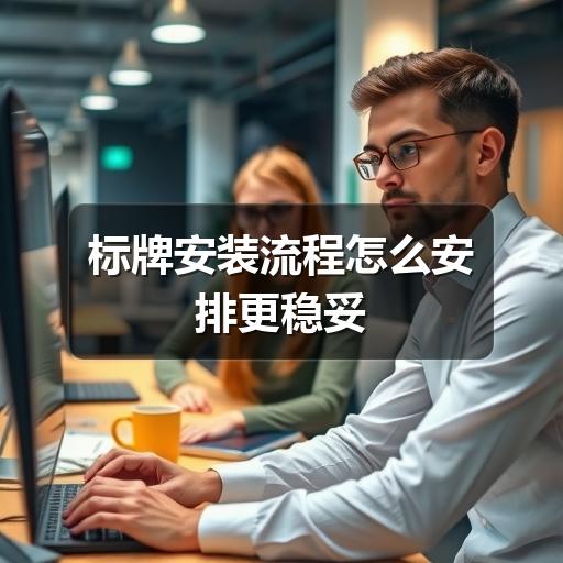 标牌安装流程怎么安排更稳妥(图2) 标牌安装流程怎么安排更稳妥
