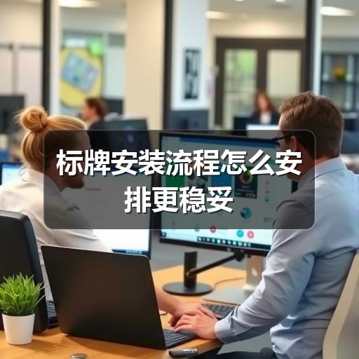 标牌安装流程怎么安排更稳妥(图3) 标牌安装流程怎么安排更稳妥