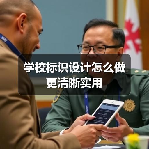 学校标识设计怎么做更清晰实用(图1) 学校标识设计怎么做更清晰实用