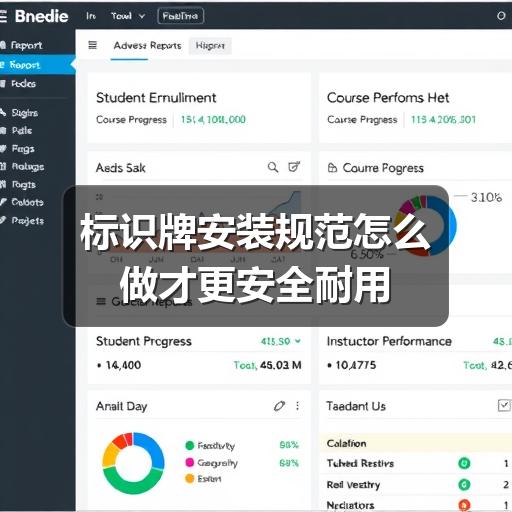 标识牌安装规范怎么做才更安全耐用(图1) 标识牌安装规范怎么做才更安全耐用