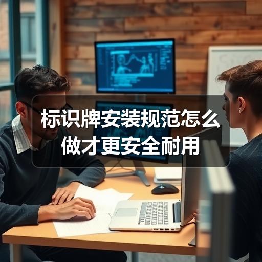 标识牌安装规范怎么做才更安全耐用(图2) 标识牌安装规范怎么做才更安全耐用