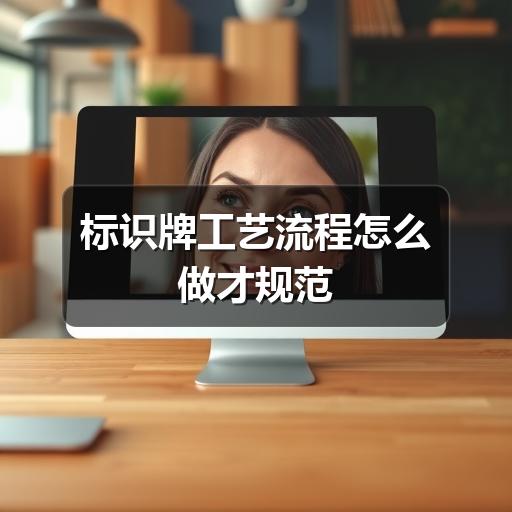 标识牌工艺流程怎么做才规范(图3) 标识牌工艺流程怎么做才规范