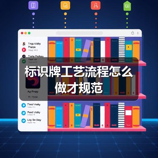 标识牌工艺流程怎么做才规范(图1) 标识牌工艺流程怎么做才规范