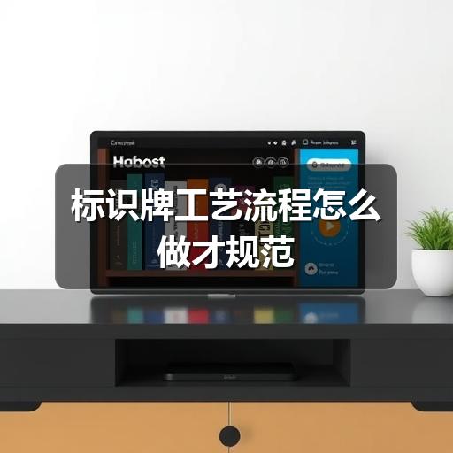 标识牌工艺流程怎么做才规范(图2) 标识牌工艺流程怎么做才规范