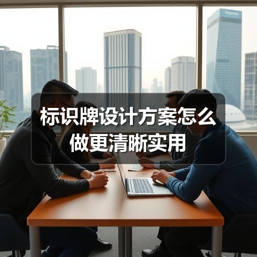 标识牌设计方案怎么做更清晰实用(图2) 标识牌设计方案怎么做更清晰实用