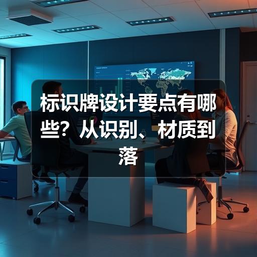 标识牌设计要点有哪些?从识别、材质到落地细节全面梳理(图3) 标识牌设计要点有哪些?从识别、材质到落地细节全面梳理