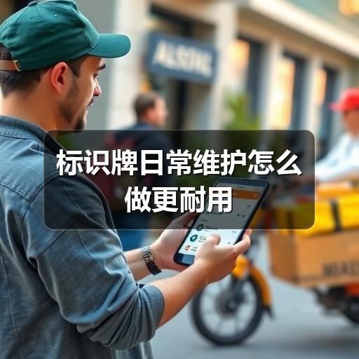 标识牌日常维护怎么做更耐用