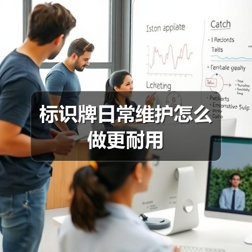 标识牌日常维护怎么做更耐用