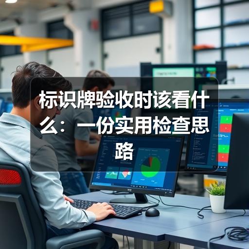 标识牌验收时该看什么:一份实用检查思路(图2) 标识牌验收时该看什么:一份实用检查思路