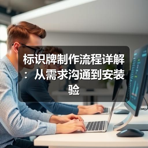 标识牌制作流程详解:从需求沟通到安装验收(图2) 标识牌制作流程详解:从需求沟通到安装验收