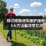 标识标牌选购维护指南:5大方法解决常见问题(图4) 标识标牌选购维护指南:5大方法解决常见问题(图4)