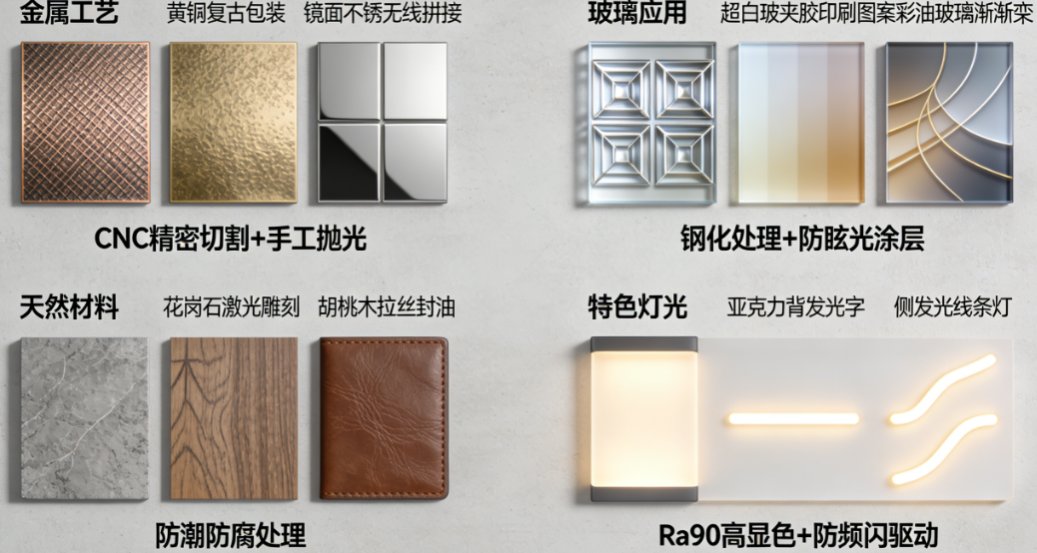 高端商业与文旅地产标识系统:如何通过设计创造品牌溢价与沉浸体验(图3) 高端商业与文旅地产标识系统:如何通过设计创造品牌溢价与沉浸体验(图3)