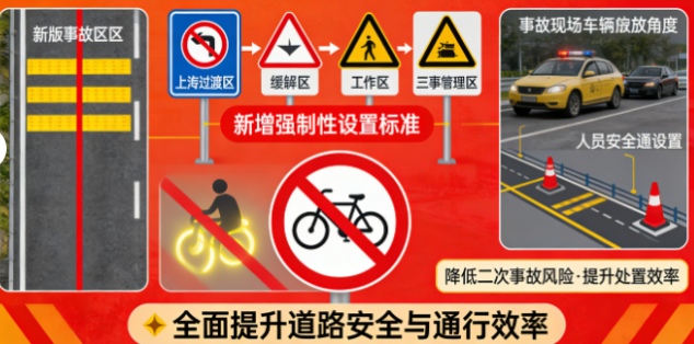  官方发布！开车、骑车都要注意！这三大交通标志标线国标变化，事关每个人出行安全！(图3)